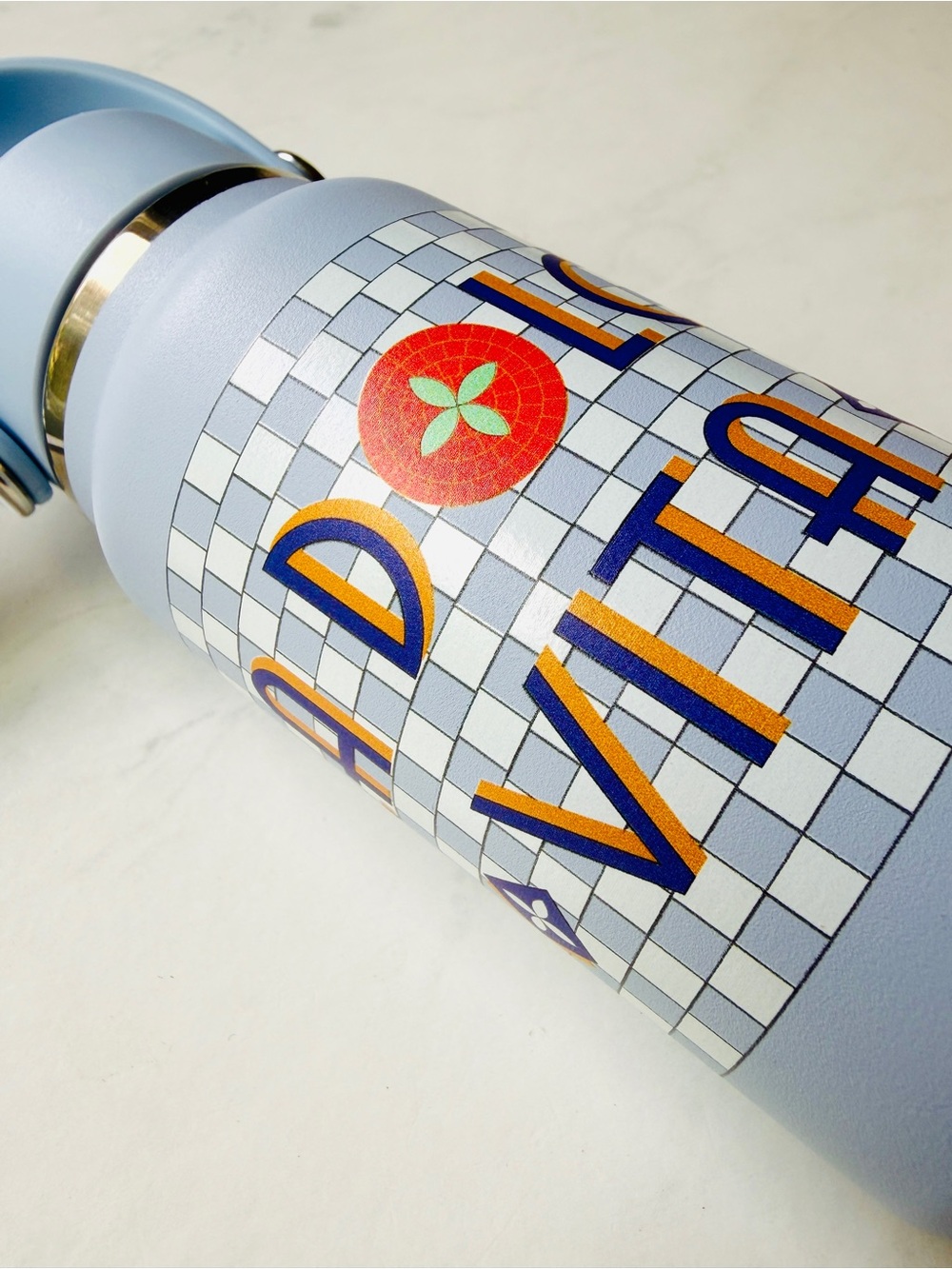 NWT Hydro Flask x Anthropologie 200 ML Water Bottle 'La Dolce Vita' Mosaic - Picture 6 of 7